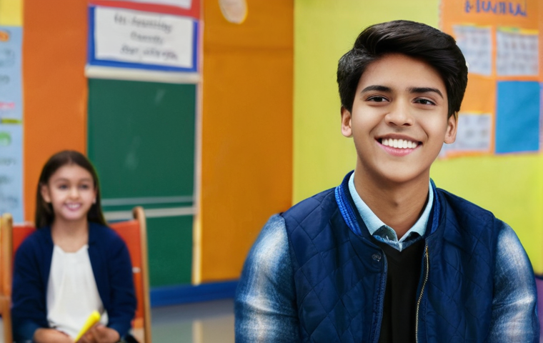 TESOL 교육에서의 스토리텔링 기법 - **Prompt 2: Digital Storytellers in Action**
A dynamic, modern classroom filled with natural lig... TESOL 교육에서의 스토리텔링 기법 - **Prompt 2: Digital Storytellers in Action**
A dynamic, modern classroom filled with natural lig...