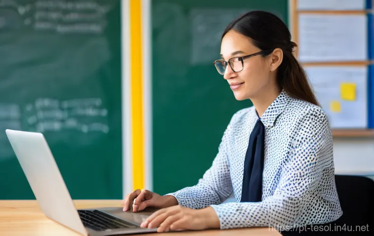 TESOL 강사가 자주 묻는 질문 - **Prompt:** A dedicated male English teacher (mid-40s, professionally dressed in a button-up shirt a... TESOL 강사가 자주 묻는 질문 - **Prompt:** A dedicated male English teacher (mid-40s, professionally dressed in a button-up shirt a...