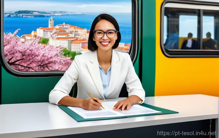 TESOL 자격증과 관련된 최신 동향 - **Prompt 1: The Global English Teacher**
A confident, diverse English teacher, a woman in her 30...