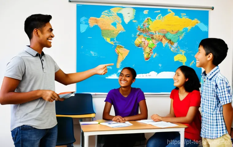 TESOL 취업 인터뷰 질문 - **Prompt 2: Enthusiastic Teacher Developing Digital Learning Content**
A close-up, warm-toned sh... TESOL 취업 인터뷰 질문 - **Prompt 2: Enthusiastic Teacher Developing Digital Learning Content**
A close-up, warm-toned sh...